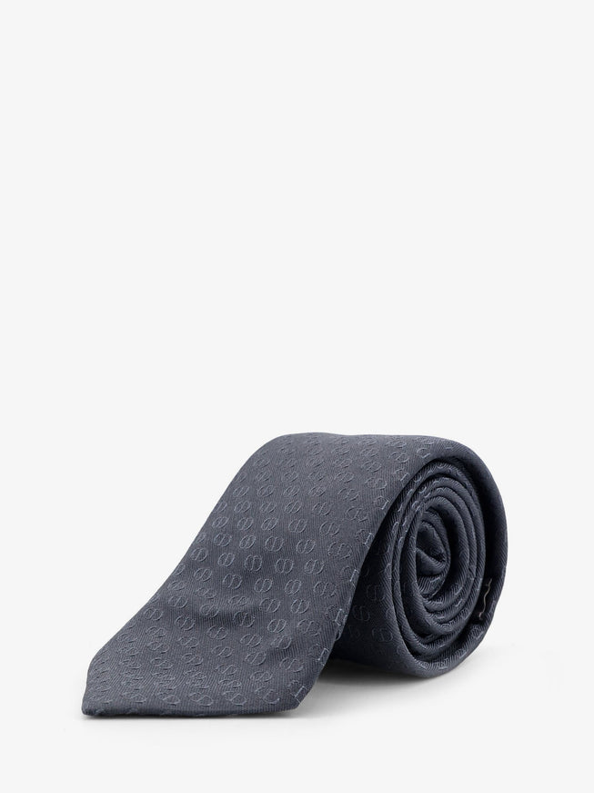 Dior Silk Tie Uni Grigio