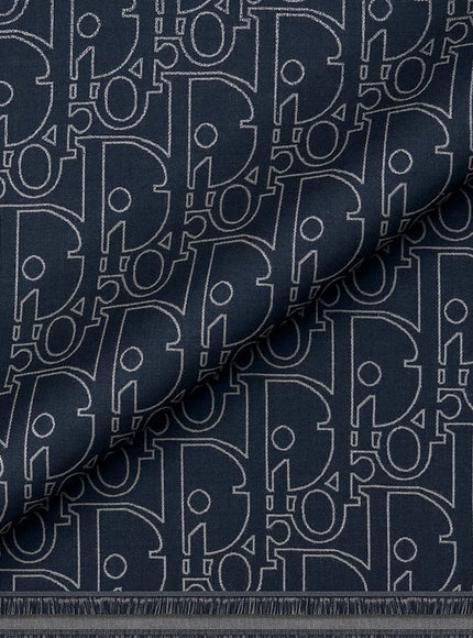Dior Dior Gravity Wool And Silk Scarf