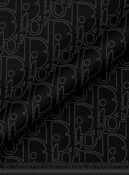 Dior Dior Gravity Wool And Silk Scarf