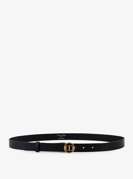 Dior Leather Belt Noir