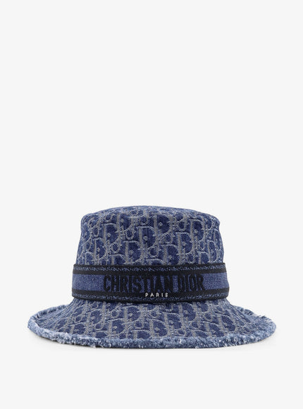 Dior D-Bobby Dior Oblique Cloche Blu