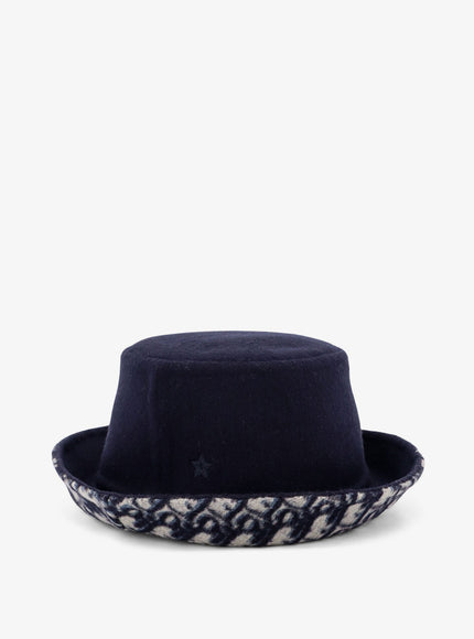 Dior Virgin Wool And Silk Cloche