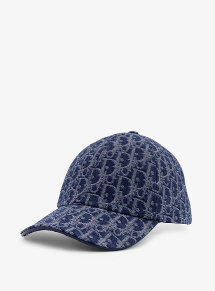 Dior D-Player Denim Oblique Baseball Hat