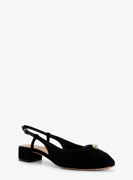 Dior Dior Ballet Cannage Quilted Slingback Pumps
