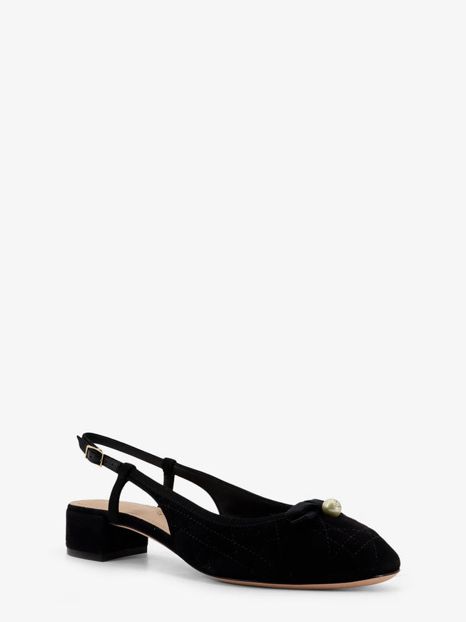 Dior Dior Ballet Cannage Quilted Slingback Pumps