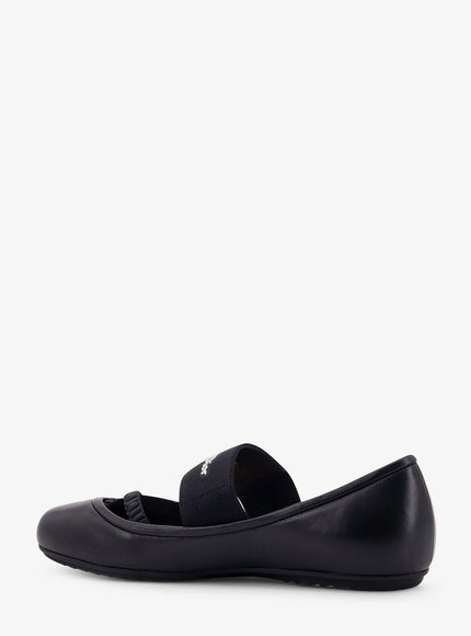 Dior Shade Leather Ballerinas With Elastic Bands
