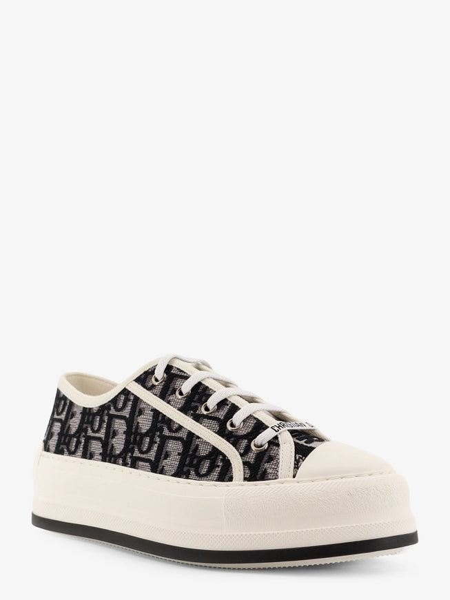Dior Walk'n'dior Low-Top Dior Oblique Canvas Sneakers