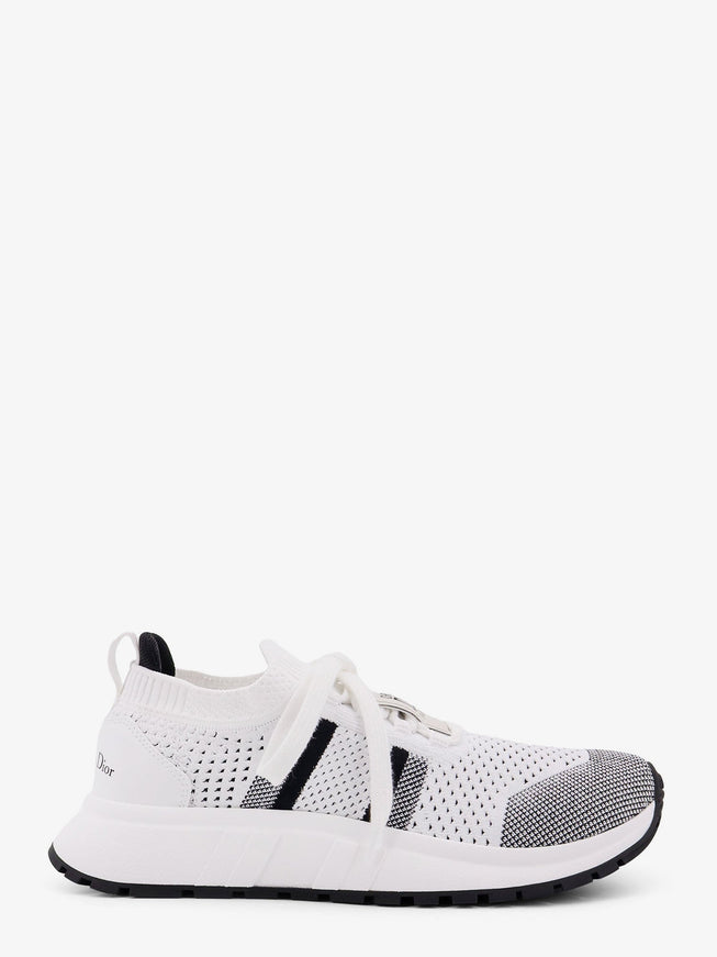 Dior Run'n'dior Low-Top Mesh Sneakers Bianco