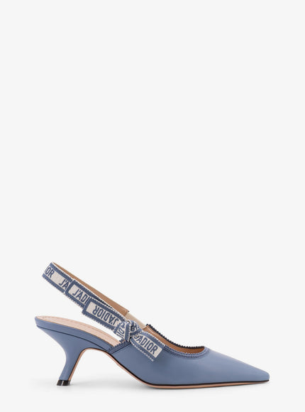 Dior J'adior Leather Slingback Decolleté Blu
