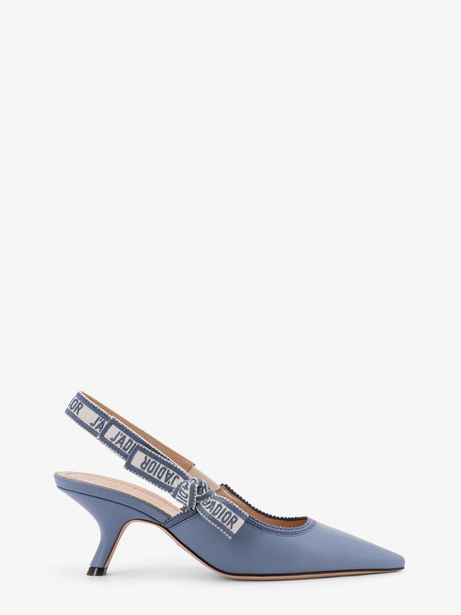 Dior J'adior Leather Slingback Decolleté Blu