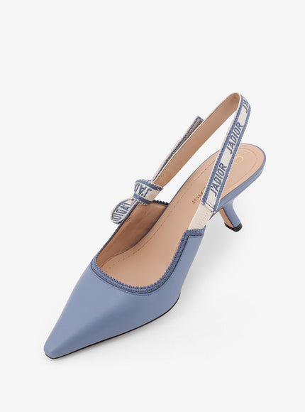 Dior J'adior Leather Slingback Decolleté
