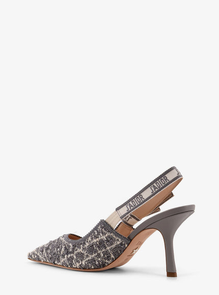 Dior J'adior Cannage Tweed Slingback Pumps