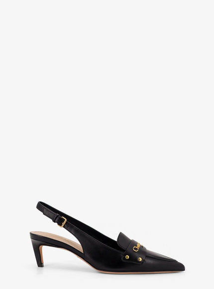 Dior Dior Boy Leather Slingback Décolleté Noir