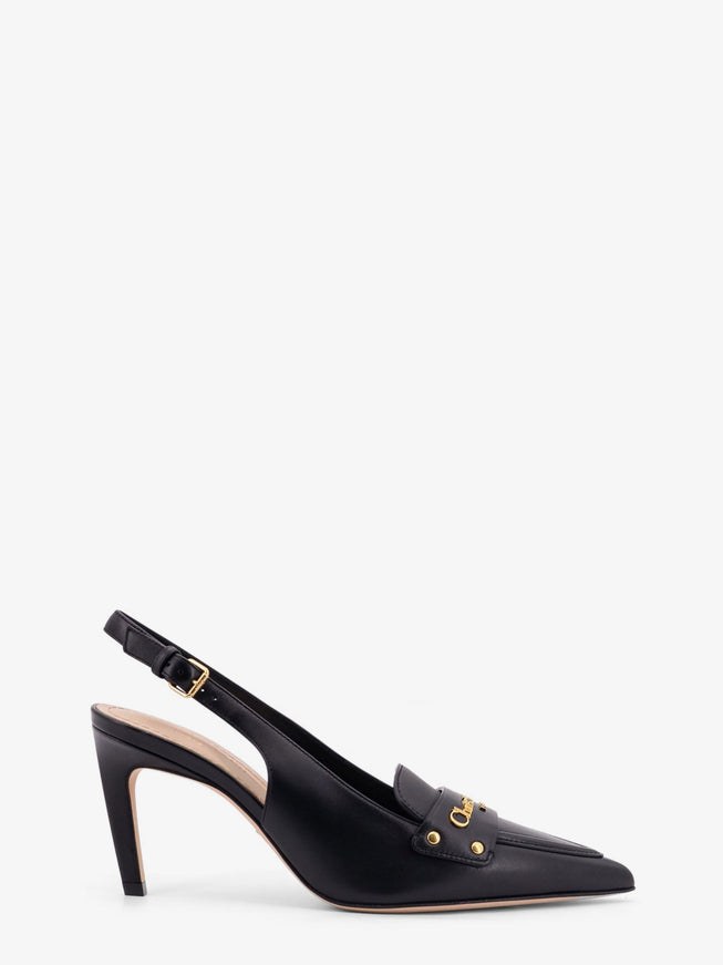 Dior Boy Leather Decolleté Slingback Nero