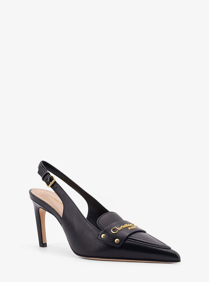 Dior Boy Leather Decolleté Slingback