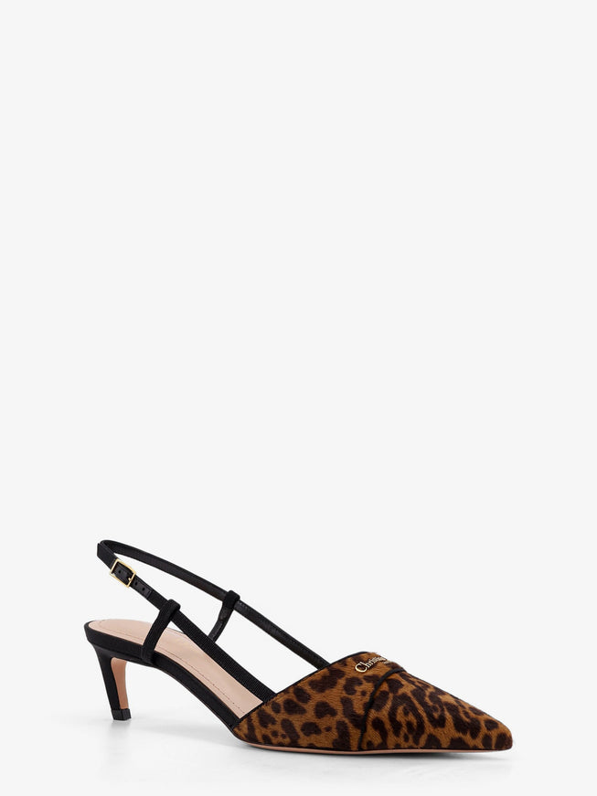 Dior My Dior Ponyskin Slingback Pumps