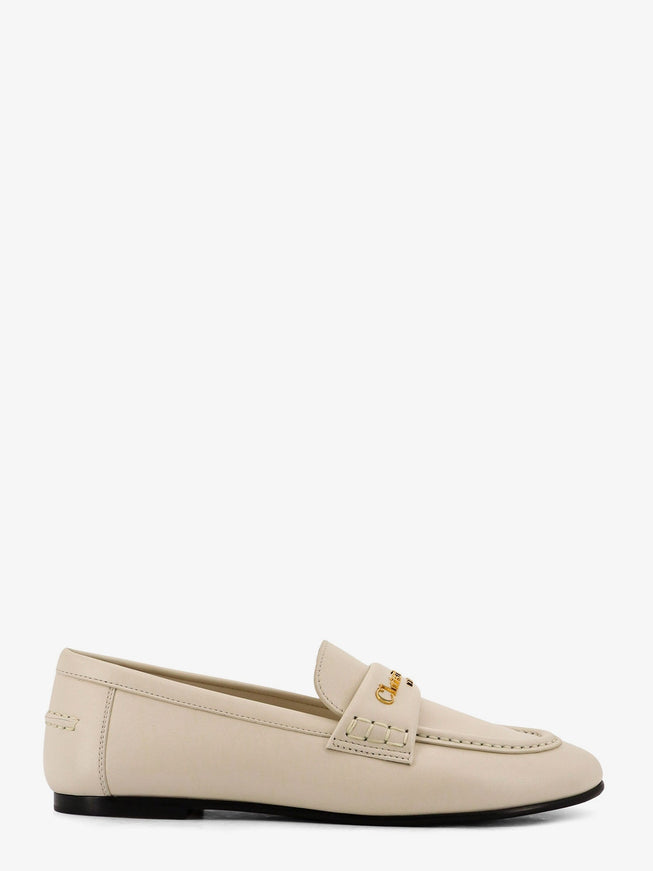 Dior Dior Boy Leather Loafers Bianco