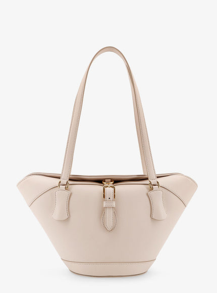 Dolce & Gabbana Coffa Capri Leather Shoulder Bag Uni Avorio