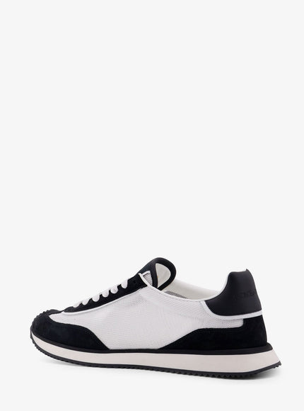 Dolce & Gabbana Low-Top Wool Sneakers With Suede Inserts