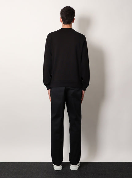 Dolce & Gabbana Cotton Sweatshirt With Logo Patch