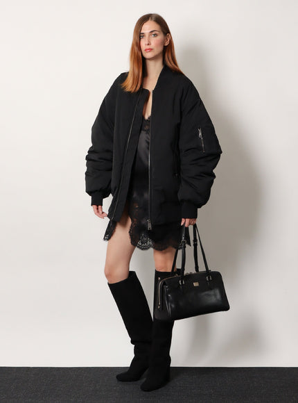 Dolce & Gabbana Vittoria Leather Shoulder Bag