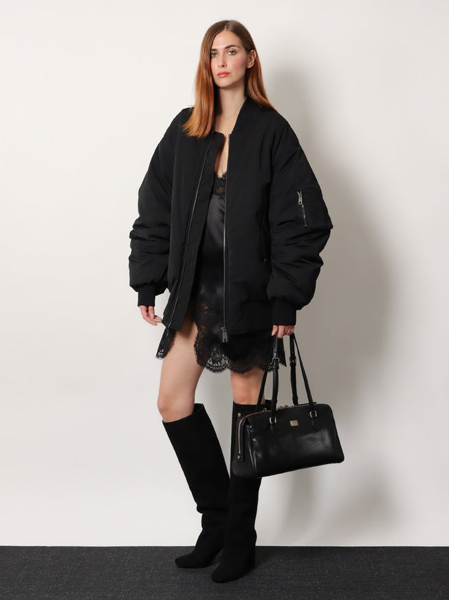 Dolce & Gabbana Vittoria Leather Shoulder Bag