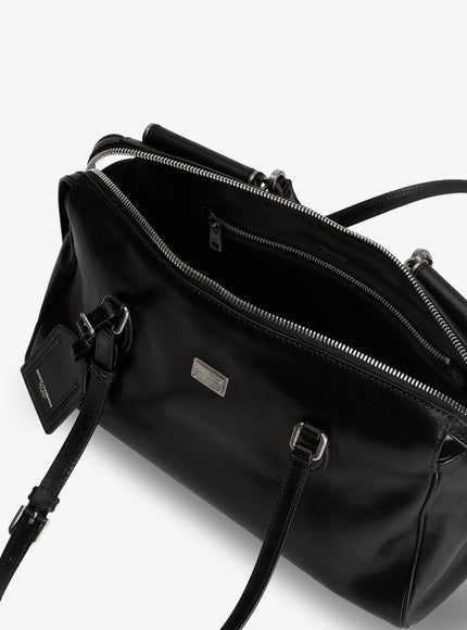 Dolce & Gabbana Vittoria Leather Shoulder Bag