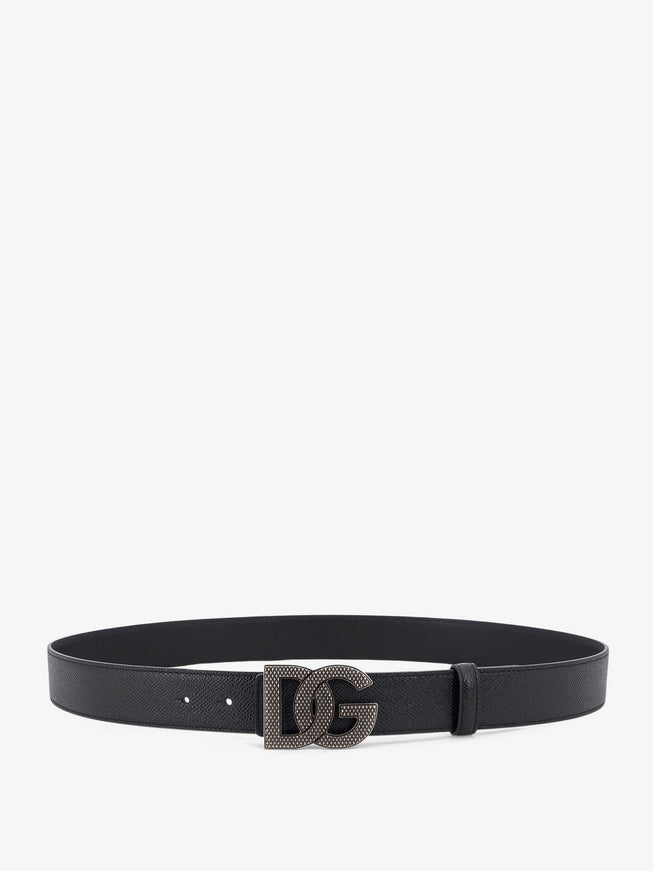 Dolce & Gabbana Leather Belt Nero Nero