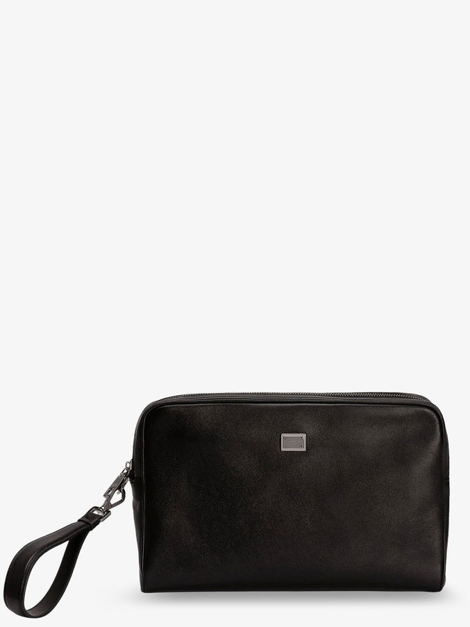 Dolce & Gabbana Leather Handbag Uni Nero