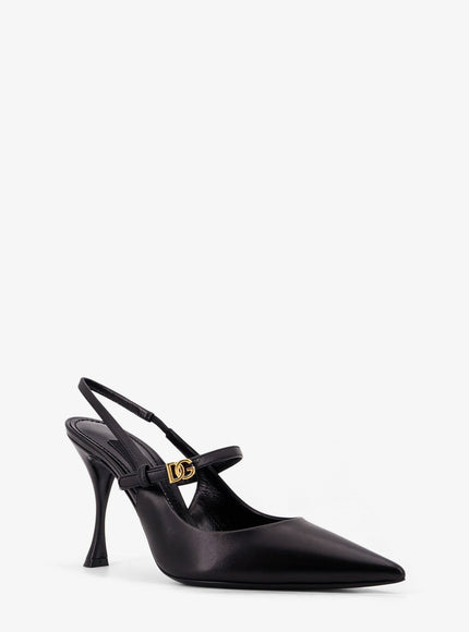 Dolce & Gabbana Suede Slingback Pumps
