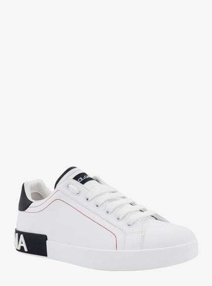 Dolce & Gabbana Low-Top Leather Sneakers