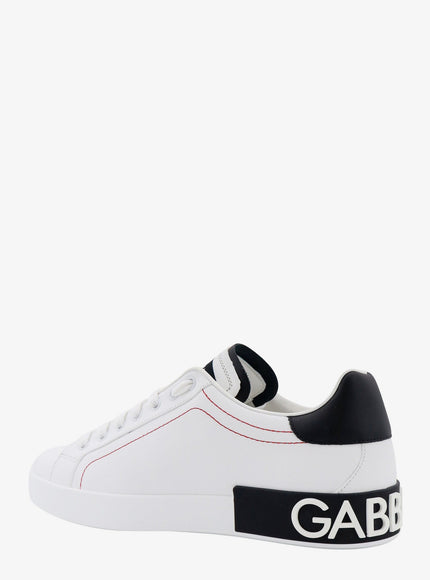 Dolce & Gabbana Low-Top Leather Sneakers
