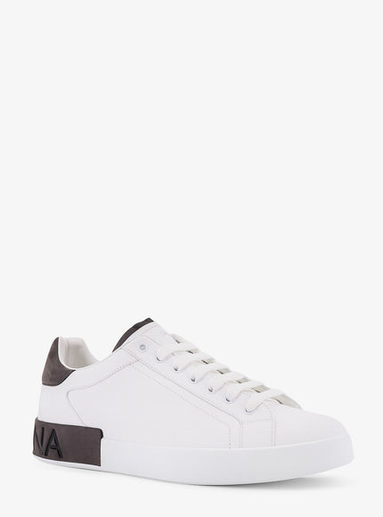Dolce & Gabbana Low-Top Leather Sneakers