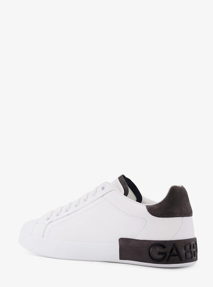 Dolce & Gabbana Low-Top Leather Sneakers