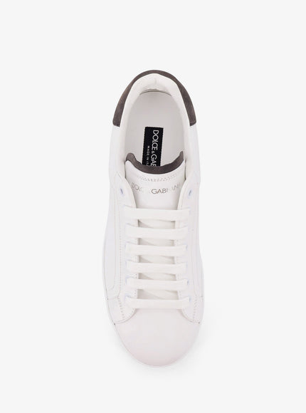 Dolce & Gabbana Low-Top Leather Sneakers