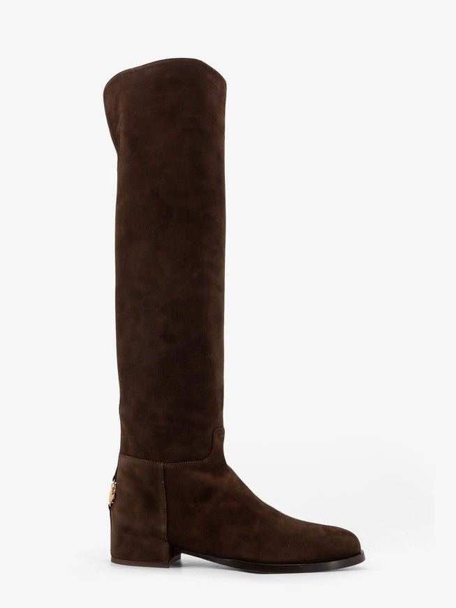 Dolce & Gabbana Suede Boots Ebano 1