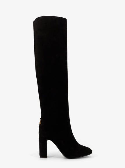 Dolce & Gabbana Suede Boots Nero