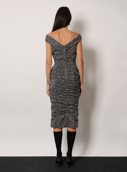 Dolce & Gabbana Silk Midi Dress