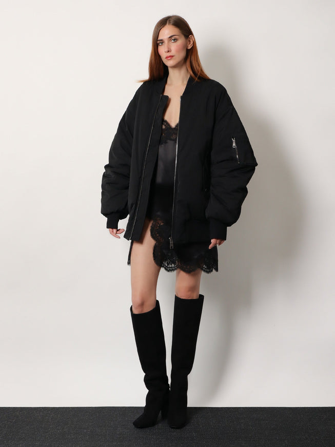 Dolce & Gabbana Nylon Jacket With Wrinkled Effect