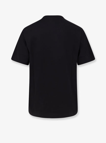 Dolce & Gabbana Cotton T-Shirt With Embossed Logo Embroidery