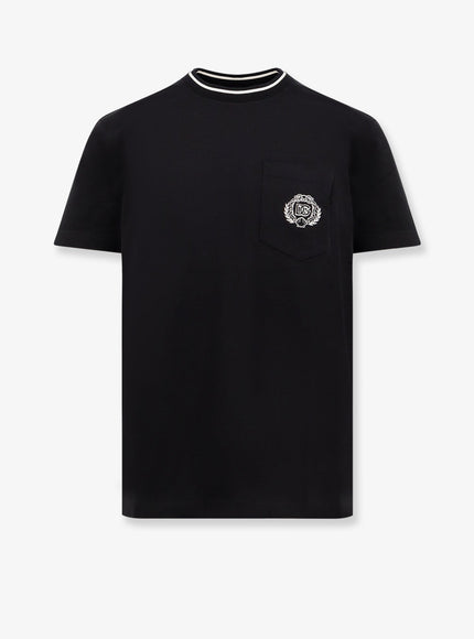 Dolce & Gabbana Cotton T-Shirt Nero