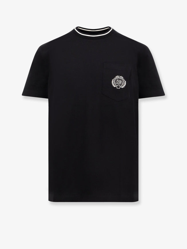Dolce & Gabbana Cotton T-Shirt Nero