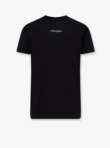 Dolce & Gabbana Cotton T-Shirt Nero
