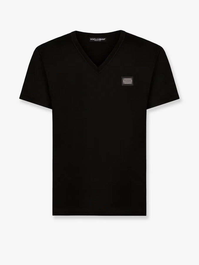 Dolce & Gabbana Cotton T-Shirt Nero