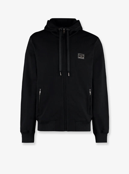 Dolce & Gabbana Cotton Sweatshirt Nero