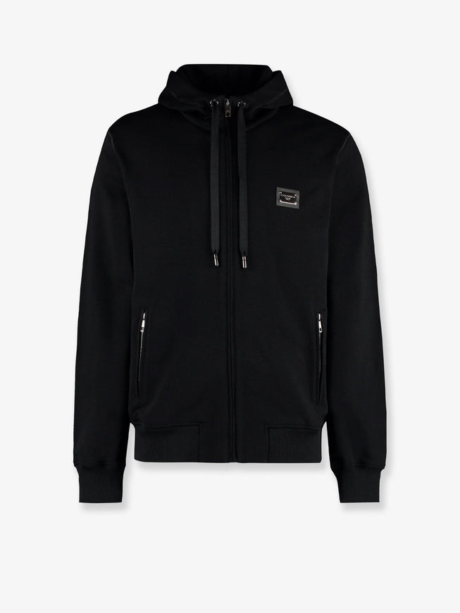 Dolce & Gabbana Cotton Sweatshirt Nero