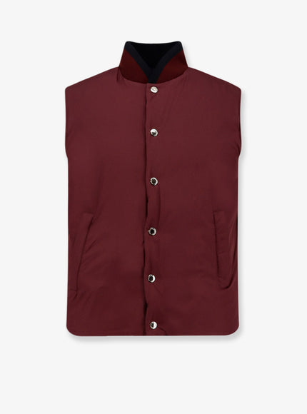 Dolce & Gabbana Sleeveless Jacket In Cotton And Viscose