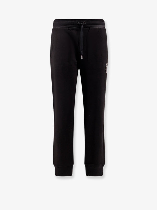 Dolce & Gabbana Jogging Cotton Trousers Nero