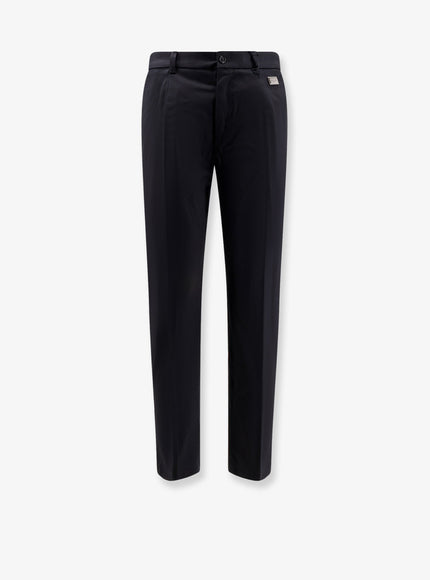 Dolce & Gabbana Linen Trousers Nero