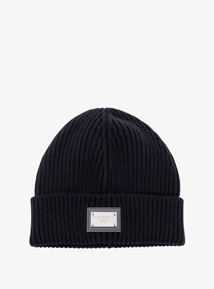 Dolce & Gabbana Wool And Cashmere Hat Uni Nero